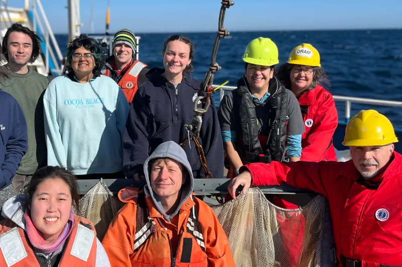 UConn Marine Sciences Students Study Offshore Wind's Impact on Plankton