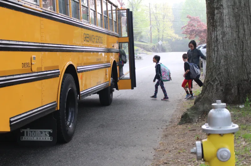 Greenwich Police: Know When You Need to Stop for a School Bus