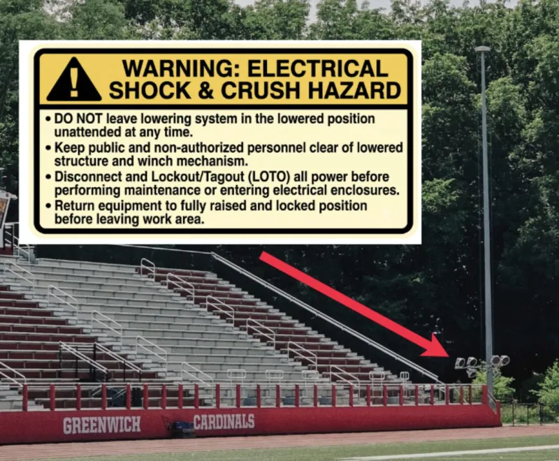 Effros: Prohibited GHS Stadium Lights Off-Season Storage