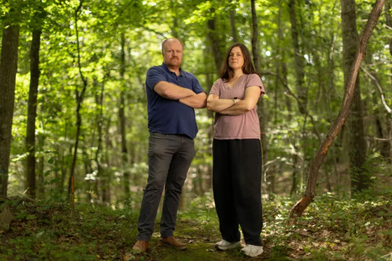 A Roxbury couple welcomed hikers, for a fee. The town said, 'No.'