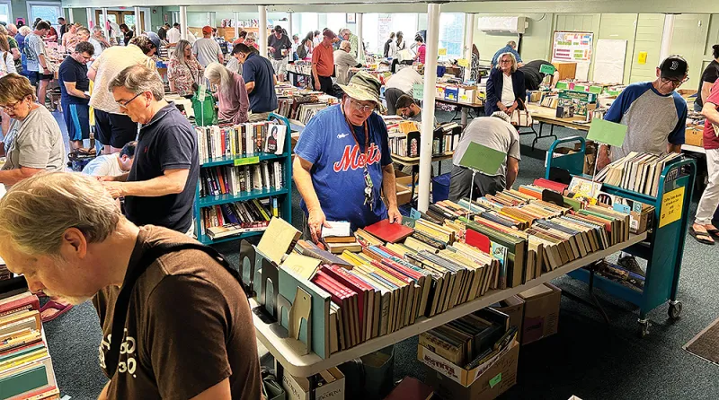 Annual book sale raised more than $13,000