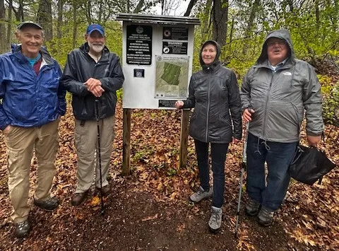 Take a Champlain South Open Space Hike and/or Join 'Hiker's Happy Hour' at Old Lyme Inn, Sept. 2