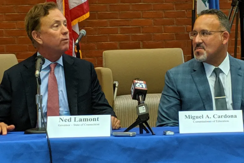 Lamont said he OK'd a $250k no-bid contract with Miguel Cardona