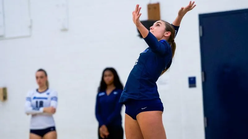 SCSU Volleyball Sweeps Holy Family In Home Opener