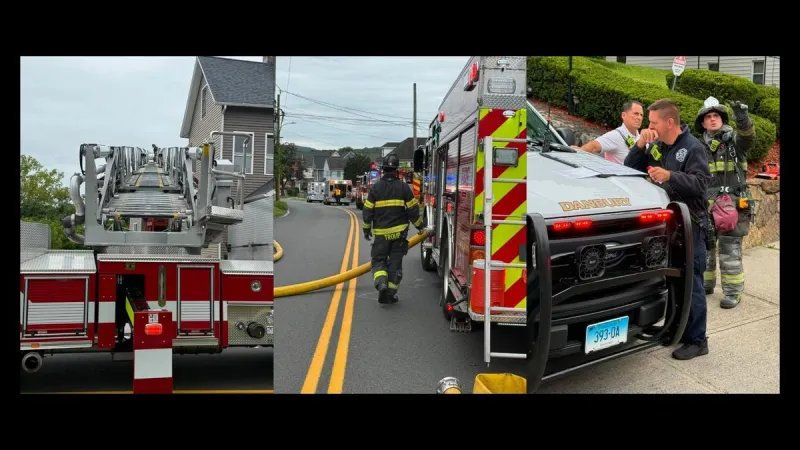 Danbury Apartment Fire Sends Two Police Officers to Hospital