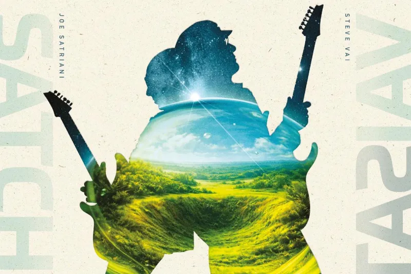 Joe Satriani and Steve Vai Unite for Debut Album