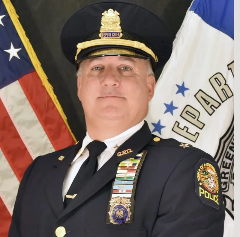 Greenwich Police Share Appreciation for Deputy Chief James Bonney Who Reties After 36 Years of Service