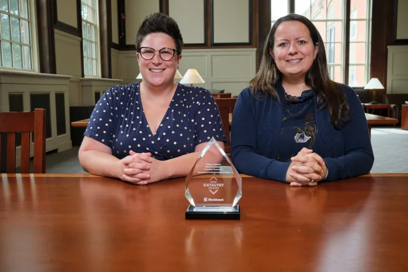 UConn Staff Members Receive International Blackboard Catalyst Award