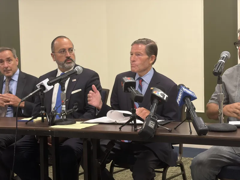 In Danbury, Sen. Blumenthal hears 'emotional' accounts of ICE operation