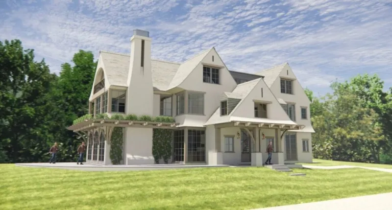 P&Z Watch: New House Proposed to Replace "Crags" at 60 Binney Lane