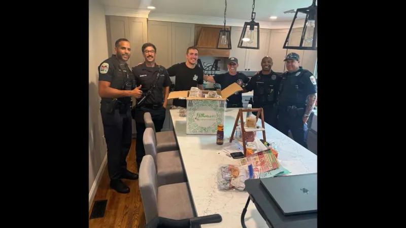 Local Business Steps Up With Meals For Recovering Police Department Manager