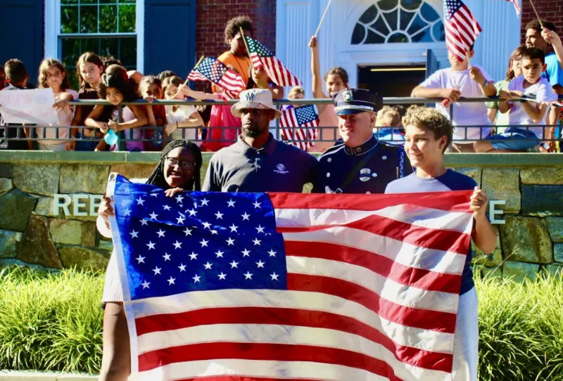 Boys & Girls Club Kids Share Appreciation for First Responders on 25th Anniversary of Sept 11 Attacks