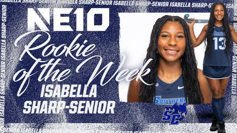 SCSU Field Hockey's Isabella Sharp-Senior Named NE10 Rookie of the Week