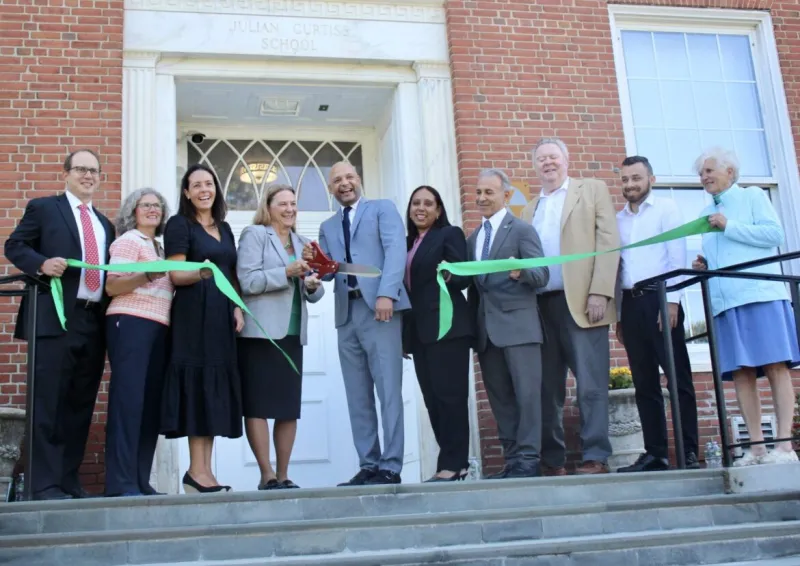 Ribbon Cutting at Julian Curtiss School Marks Completion of Phase 3 of Renovation