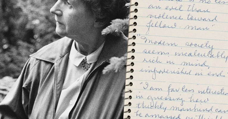 'Silent Springs, Windswept Seas,' an exhibit on Rachel Carson's environmental vision