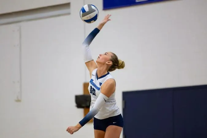 SCSU Volleyball Falls To Mercy, 3-0