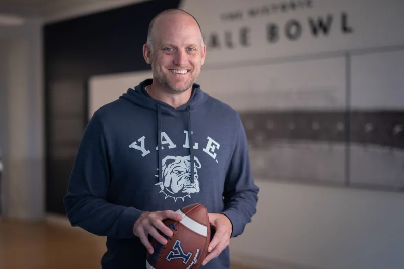 Meet Yale's new head football coach