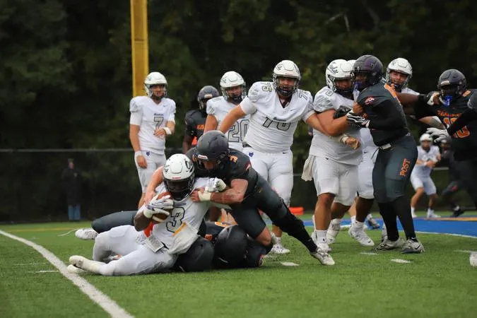 Eagles Open Conference Play With a 50-7 Loss to Southern Connecticut State University