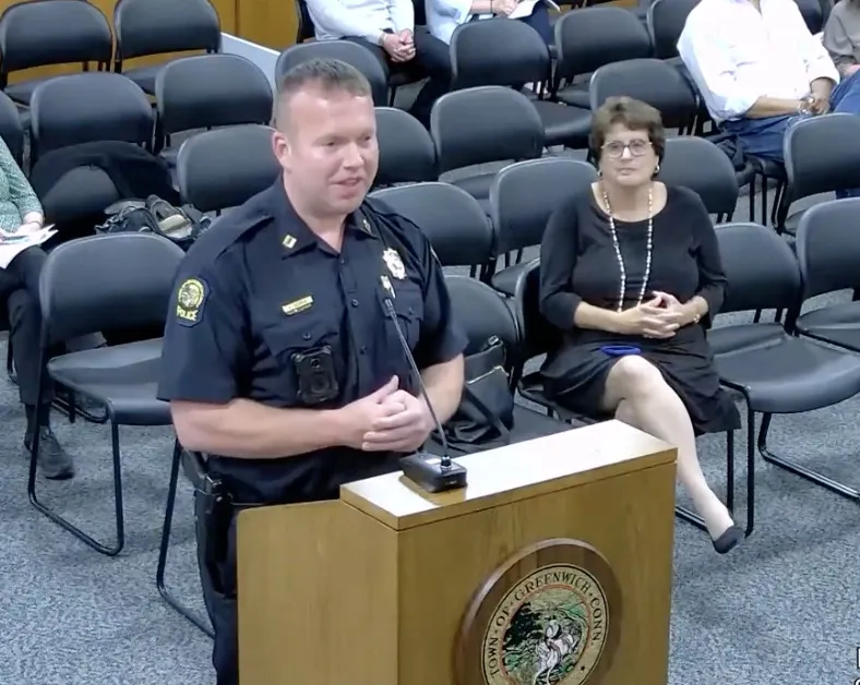 Greenwich Police Captain Eric Scorca Promoted to Deputy Chief after 24 Years