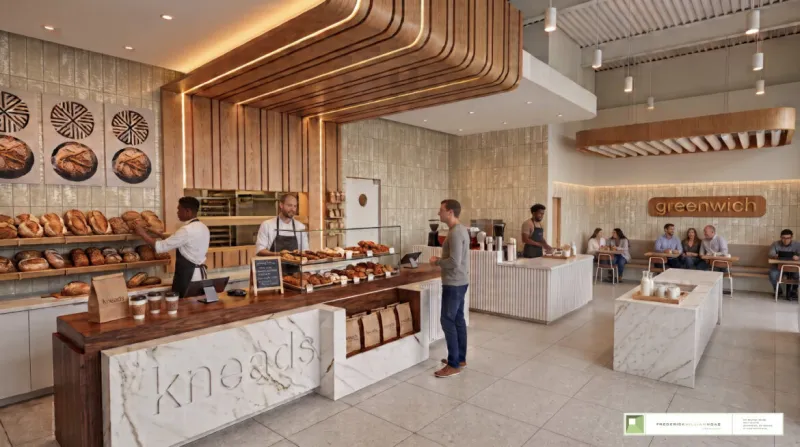 Kneads Bakery Caf to Operate Two Spaces at Greenwich Crossing