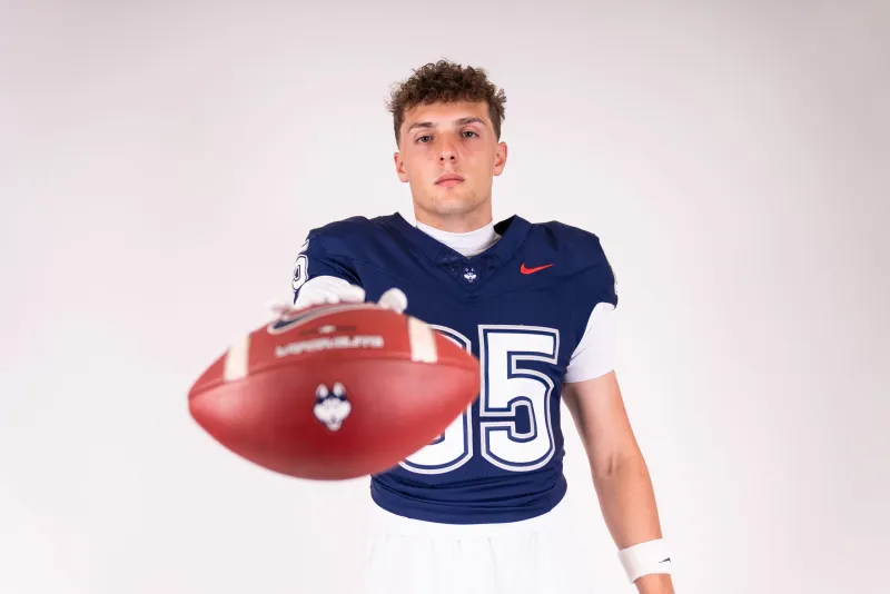 UConn Wide Receiver, MBA Candidate Drew Kron: Follow Your Passion, Learn from Others, Put Your Head Down and Work Hard