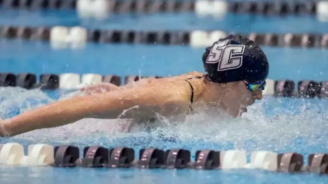 SCSU Women's Swimming & Diving Finishes 4th At Fairfield Invitational