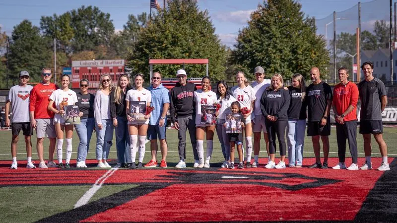 #19 Hartford Women's Soccer Blanks Wentworth 2-0 on Senior Day