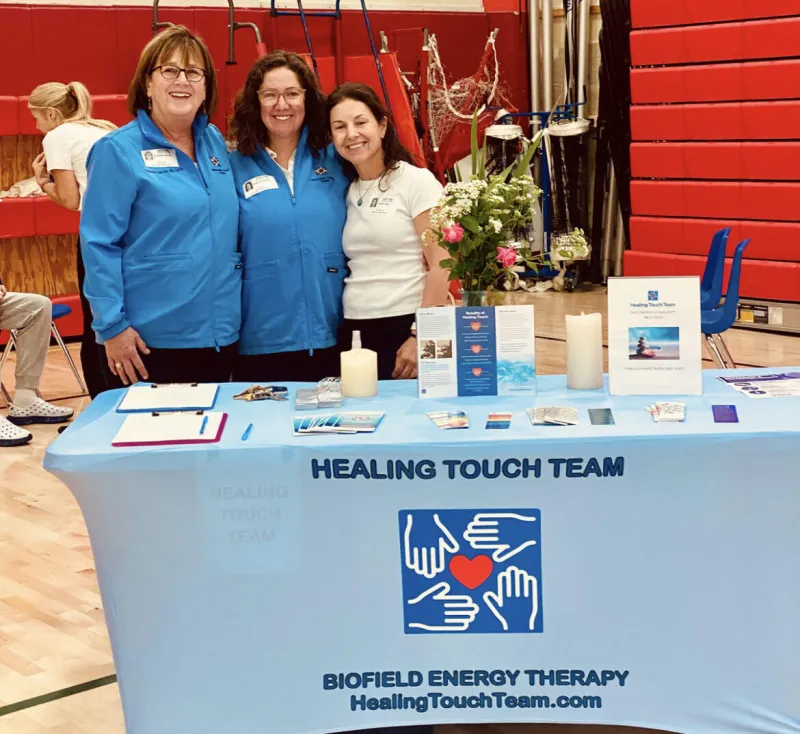 Healing Touch Team Brings Biofield Therapy to Greenwich High School