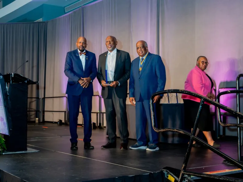 Cato T. Laurencin Distinguished Research Career Award Presented to James E.K. Hildreth Sr., MD, PhD