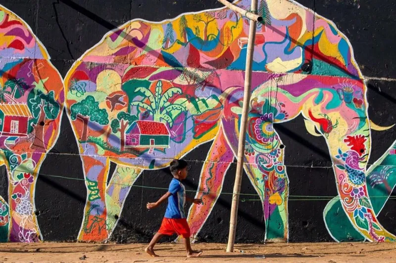 Upcoming exhibition brings art and music from the world's refugee camps to Yale