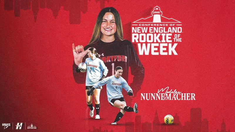 Nunnemacher Named CNE Rookie of the Week