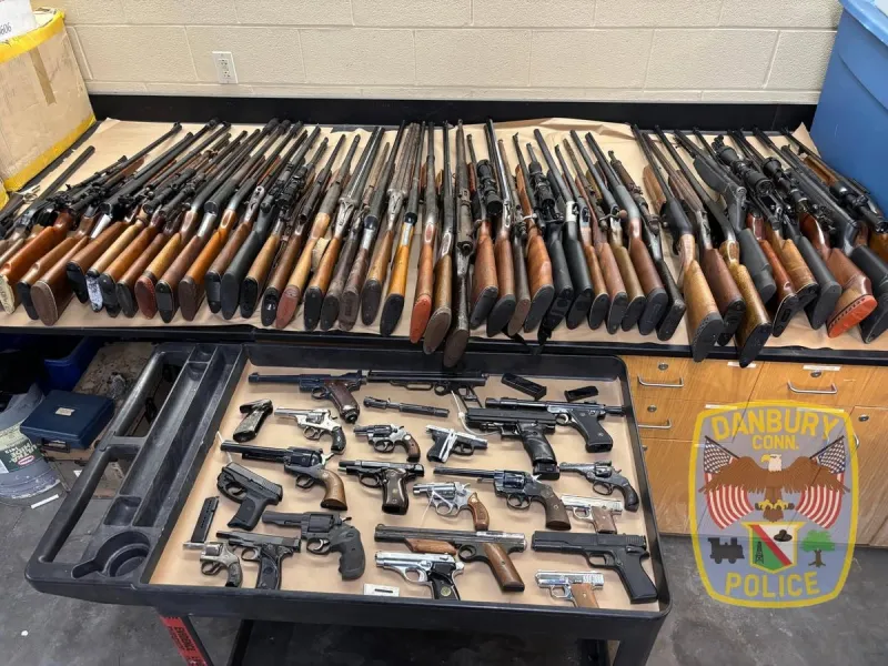 Danbury Gun Buyback Results in 68 Firearms Being Turned In