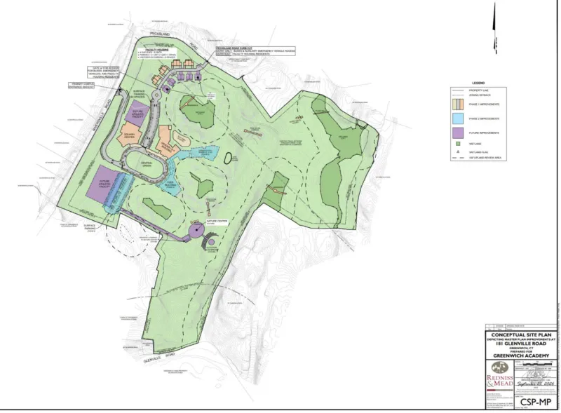 Greenwich Academy Proposes to Start Developing 54 Acres Purchased in 2023