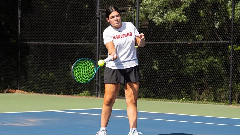 Hartford Women's Tennis Defeats University of Saint Joseph 4-3