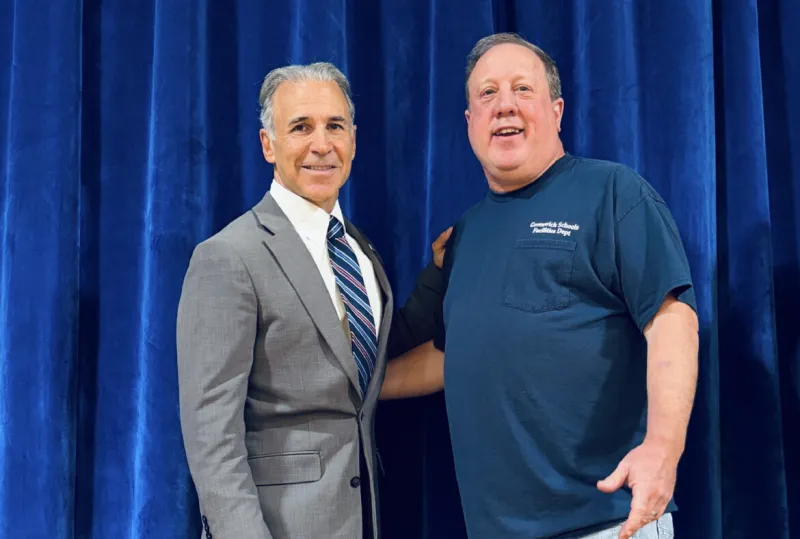Beloved Parkway School Head Custodian Rich Young Honored