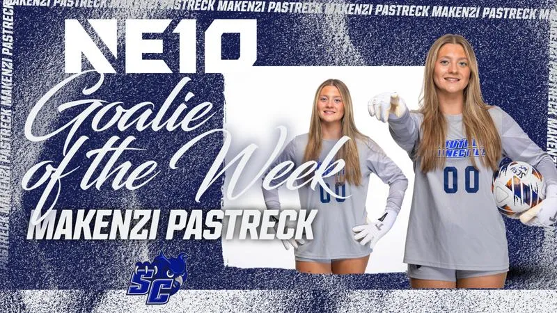 SCSU Women's Soccer's Makenzi Pastreck Named NE10 Goalkeeper of the Week for Third Time This Season