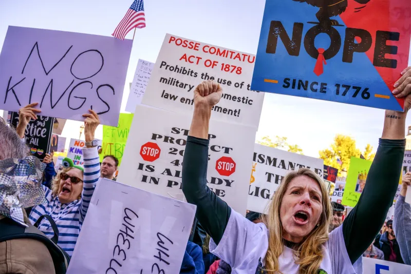 'No Kings' rallies on Saturday focusing on early voting