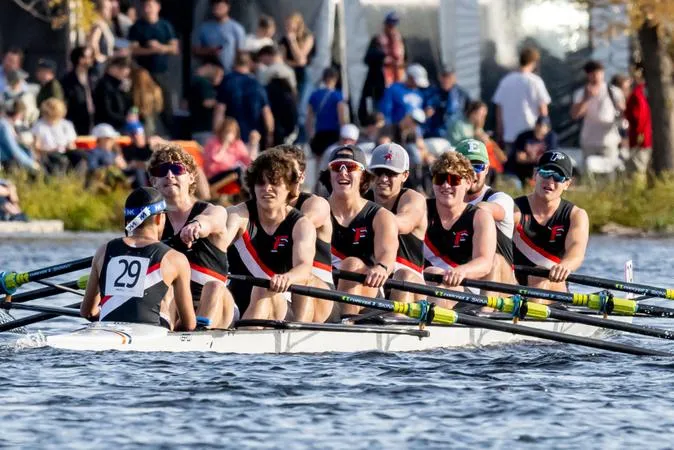 Varsity 8 Takes 10th At Head Of The Charles