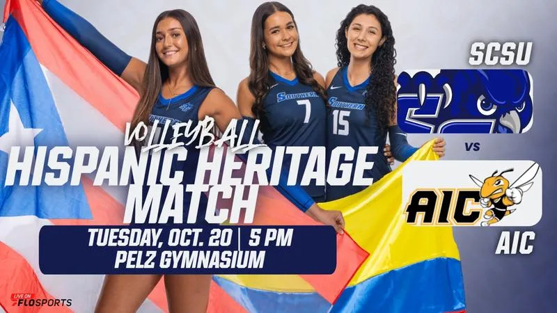 SCSU Volleyball To Host Hispanic Heritage Night On Tuesday, Oct. 20 At Pelz Gymnasium