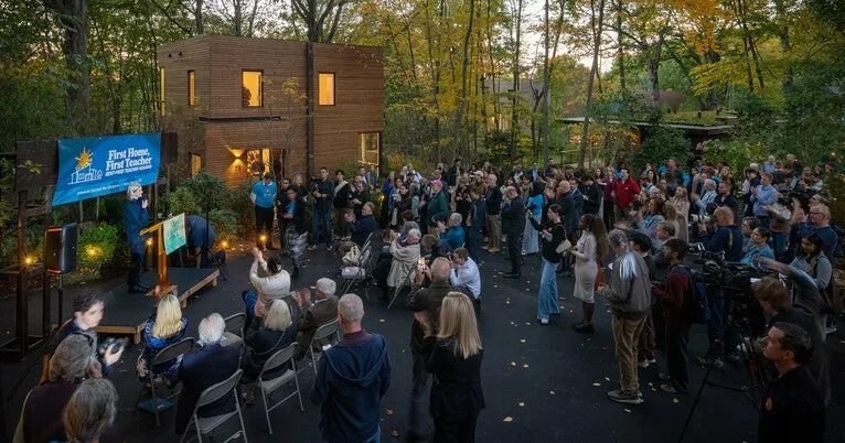 An affordable home for local teachers, a hands-on lesson for Yale architecture students