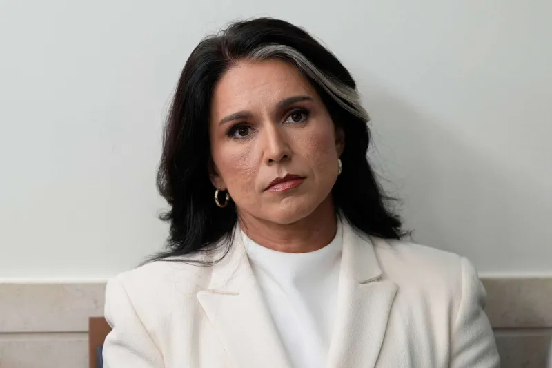 Tulsi Gabbard resigns as director of national intelligence, citing her husband's health