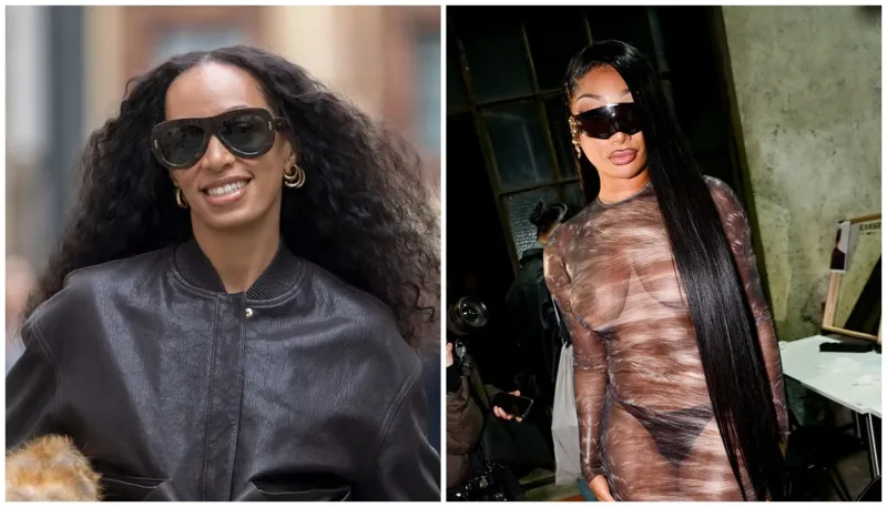 Megan Thee Stallion & Solange Knowles' Beach Day Is The Link Up We Love To See