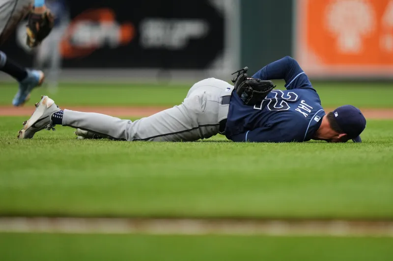 Rays pitcher Griffin Jax leaves start vs. Orioles a few batters after a liner hits him in his back