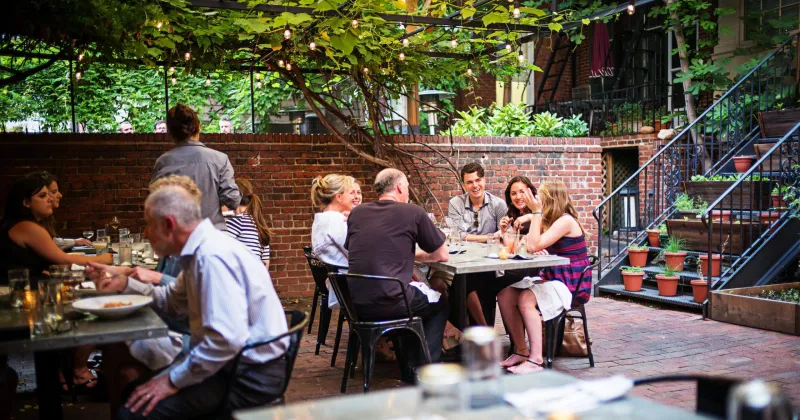 Great Restaurant Patios for Weekday Lunch Around DC