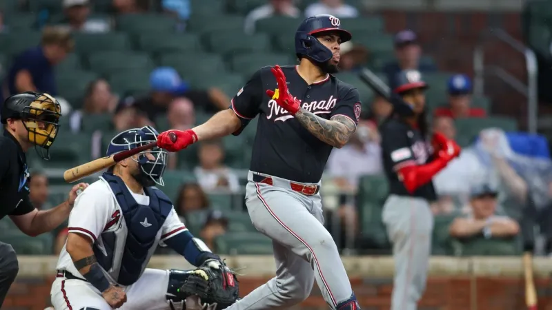 Nationals score 6 in the 7th, beat the Padres 9-4 to even the series