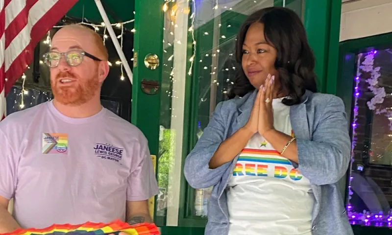 JR.'s hosts meet & greet for mayoral candidate Janeese Lewis George