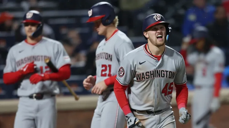 Nationals get homers from Mead and Crews, hold Diamondbacks to 2 hits in 6-1 victory