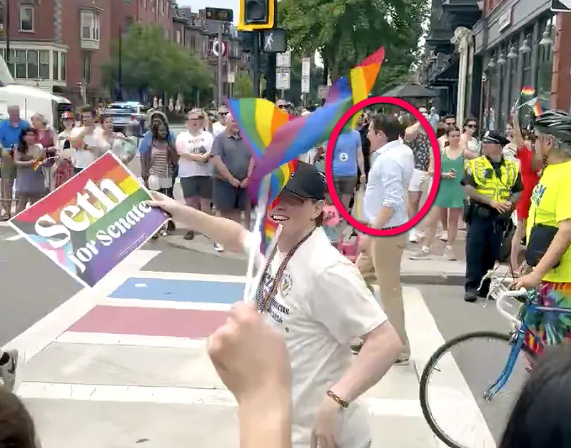 Seth Moulton Booed at Boston Pride Parade Over Trans Comments