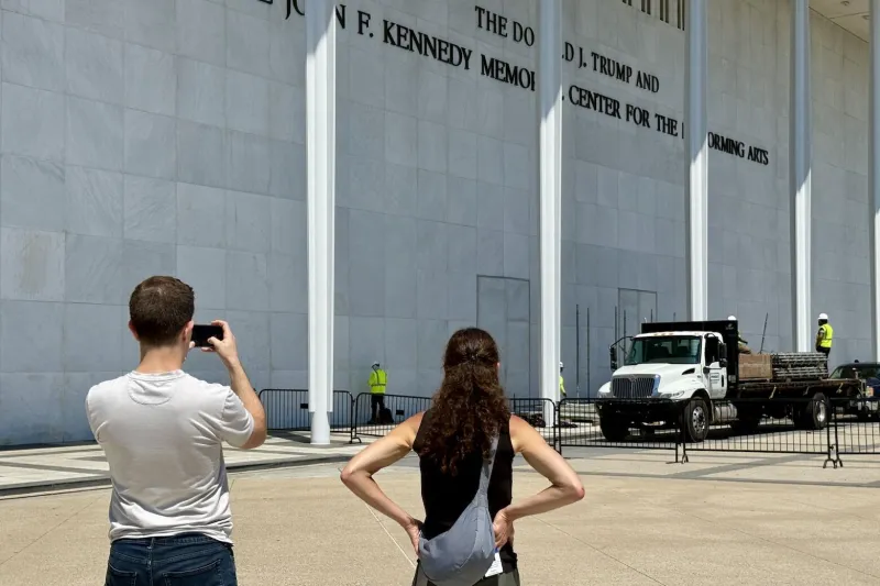 If and when Trump's name is removed from the Kennedy Center, you can watch it live