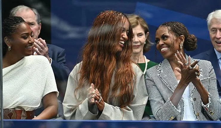 Michelle Obama, Sasha And Malia Made The Obama Center Opening A Celebration Of Black Girls -- And Their Braids